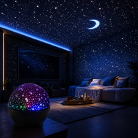 LunaGlow™ Starry Moon Projector – Galaxy Star & Moon Light