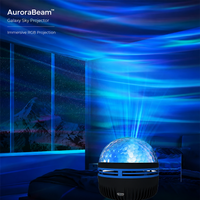 AuroraBeam™ Galaxy Sky Projector – RGB Aurora Light with Remote